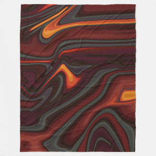 Where There's Smoke Fleece Blanket