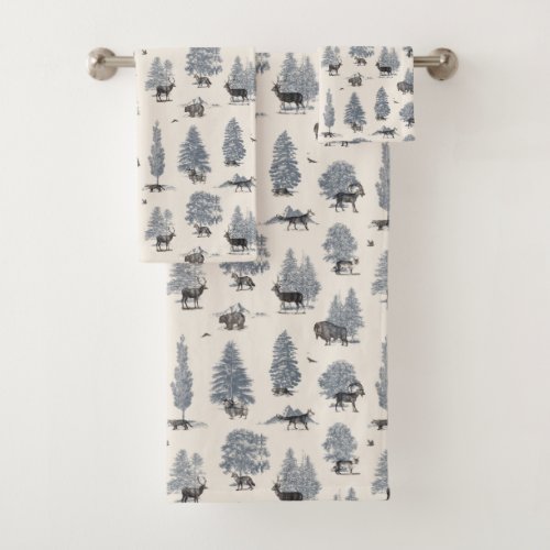 Where They Belong Winter  Florent Bodart Bath Towel Set