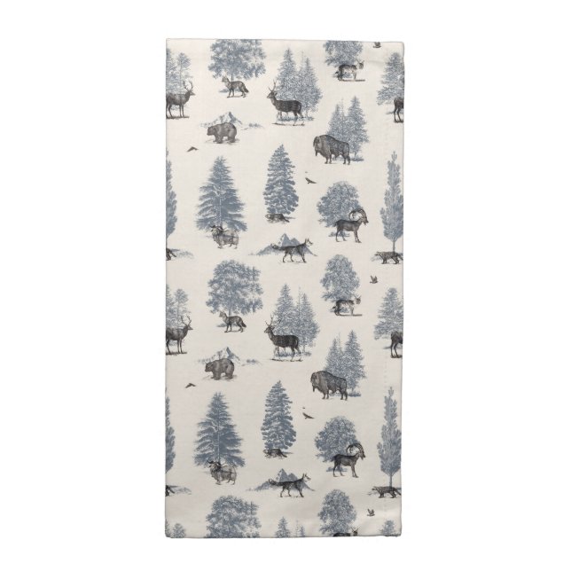 Where They Belong Winter | Florent Bodart Cloth Napkin (Half Fold)