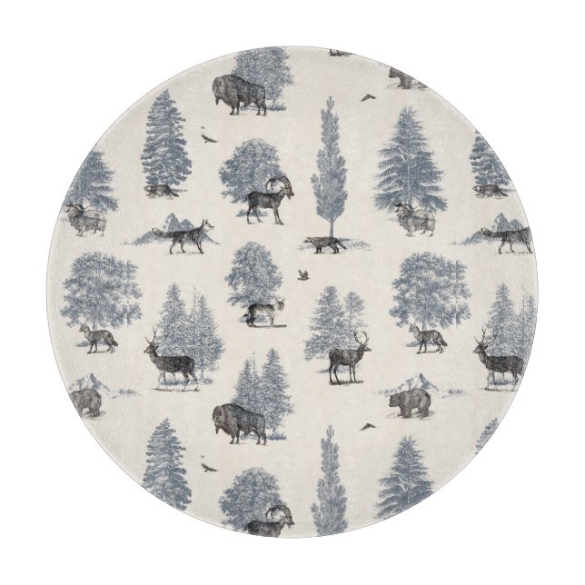 Where They Belong Winter | Florent Bodart Cutting Board (Front)