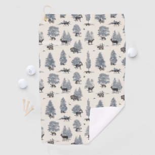 Where They Belong Winter   Florent Bodart Golf Towel