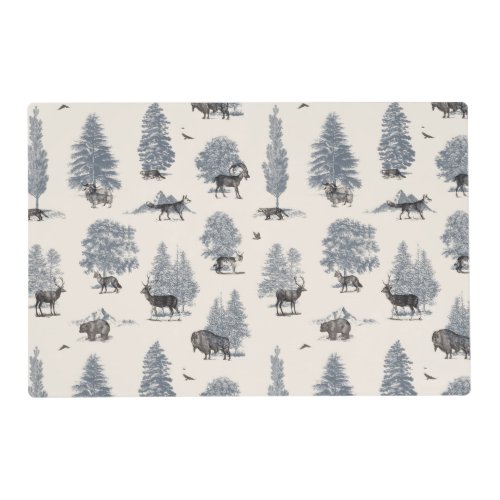 Where They Belong Winter  Florent Bodart Placemat