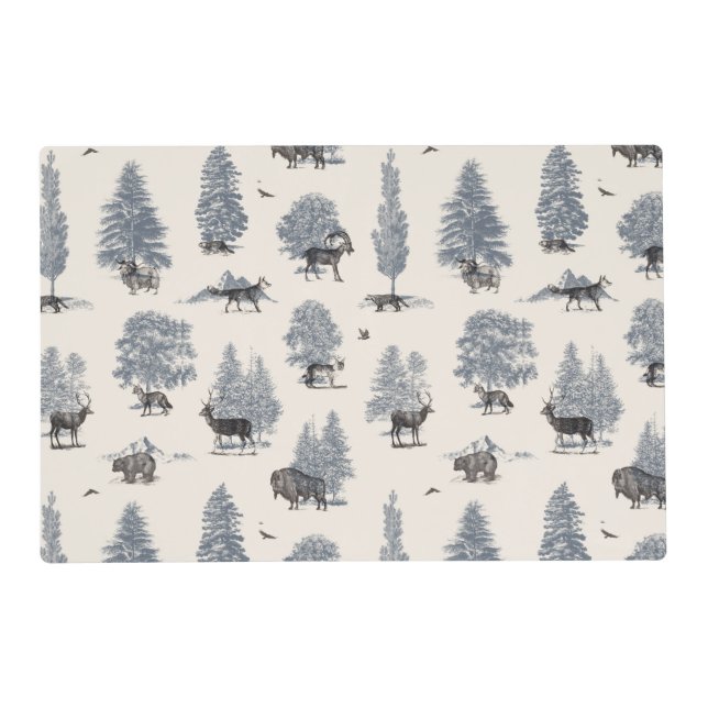 Where They Belong Winter | Florent Bodart Placemat (Front)