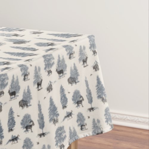 Where They Belong Winter  Florent Bodart Tablecloth