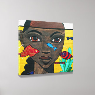 Where Thoughts Swim Canvas Photo Tile