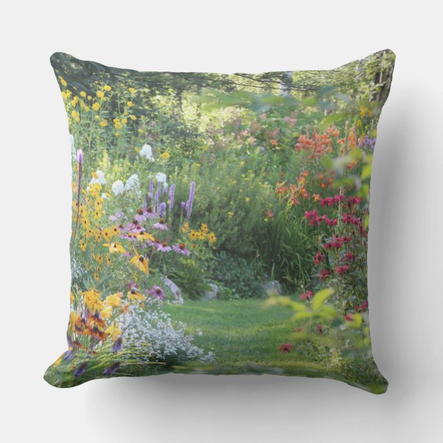 Where Three Gardens Meet, 20x20 outdoor Pillow (Front)