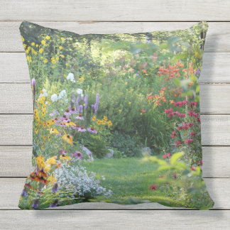 Where Three Gardens Meet, 20x20 outdoor Pillow
