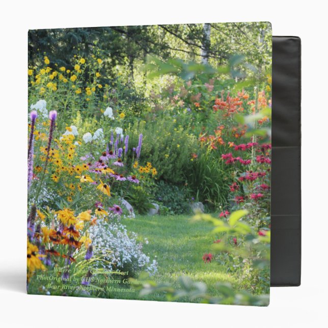 Where Three Gardens Meet 3 Ring Binder (Front/Inside)
