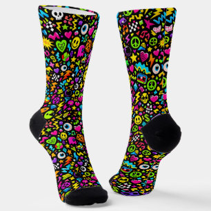 Where To Buy Cool Socks 00349 Color Symbol Socks