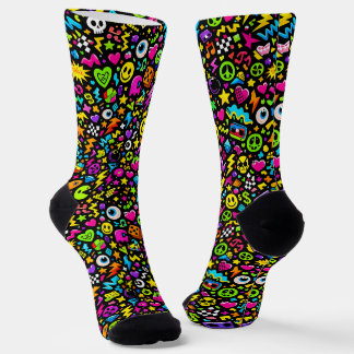Where To Buy Cool Socks 00349 Color Symbol Socks