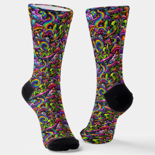 Where To Buy Cool Socks 00375 Alien Mushroom Socks