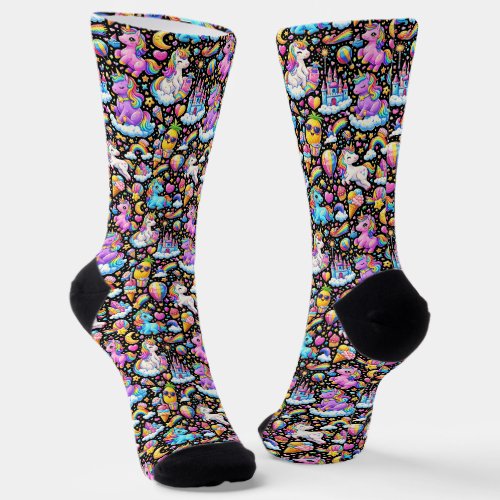 Where To Buy Cool Socks 00379 Unicorn Theme Socks