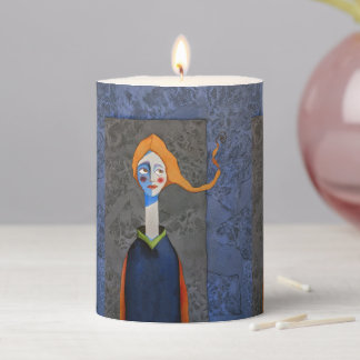 "Where to go from here? (rework)" Pillar Candle