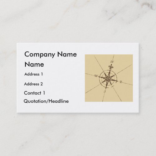 Where to Go, Name, Address 1, Address 2, Contac... Business Cards