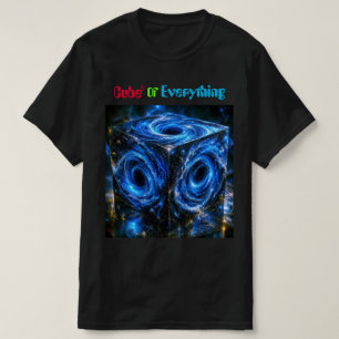 Where Universes Turn Inward - Portrait of Infinity T-Shirt