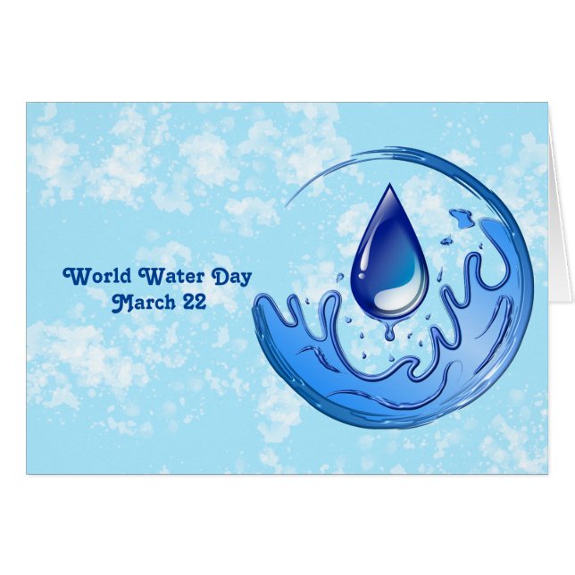 Where Water Flows, Equality Grows World Day 2026 Cards (Front Horizontal)