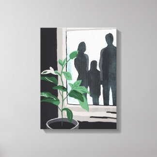 Where We Grew I – Family and Growth Canvas Print