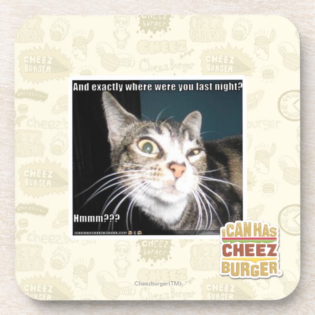 Where were you drink coaster (Front)