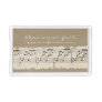 Where Words Fail Music Speaks Quote Rectangular Acrylic Tray