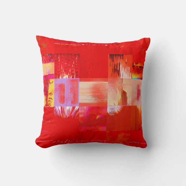 Where You Can Gradient Throw Pillow (Front)