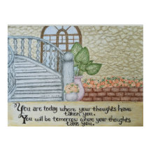 Where Your Thoughts Take You - Wall Art