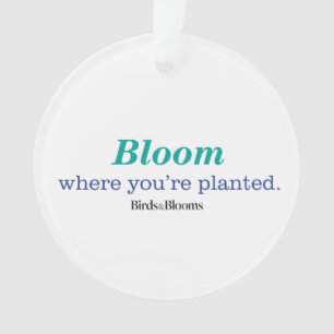 Where You're Planted Ornament