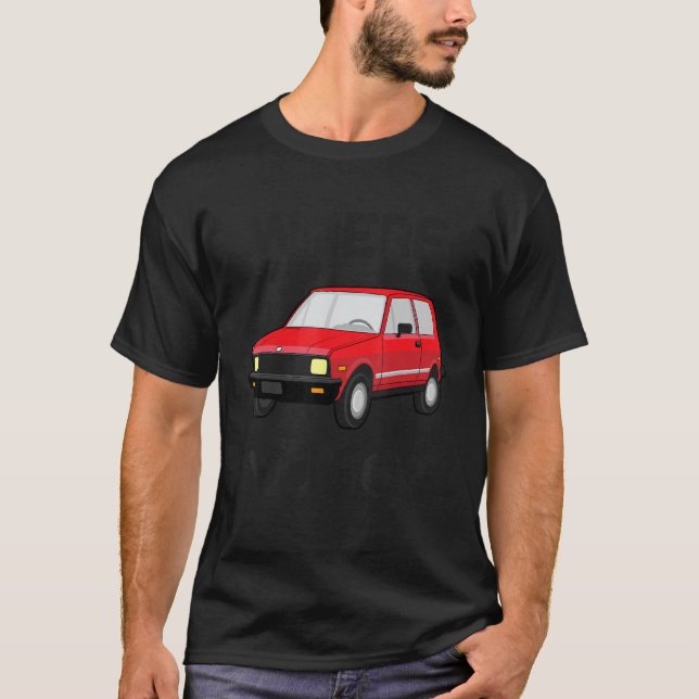 Where Yugo - Serbian and Former Yugoslavian T-Shirt (Front)