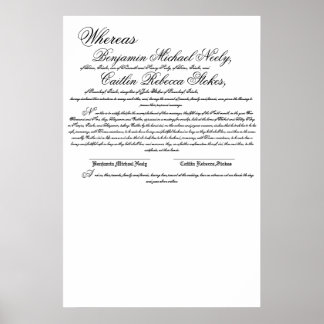 Whereas, Benjamin Michael Neely, of Boise, Ida... Poster