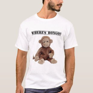 Where's Bongo the Monkey T-shirt