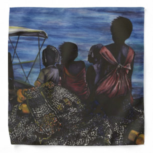 Where's Daddy? Harbor Island, Bahamas Bandana