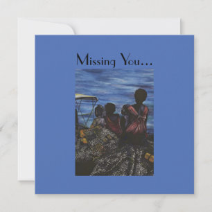 Where's Daddy? Harbor Island, Bahamas Card