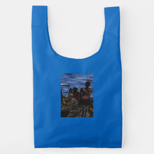 Where's Daddy? Harbor Island Reusable Bag