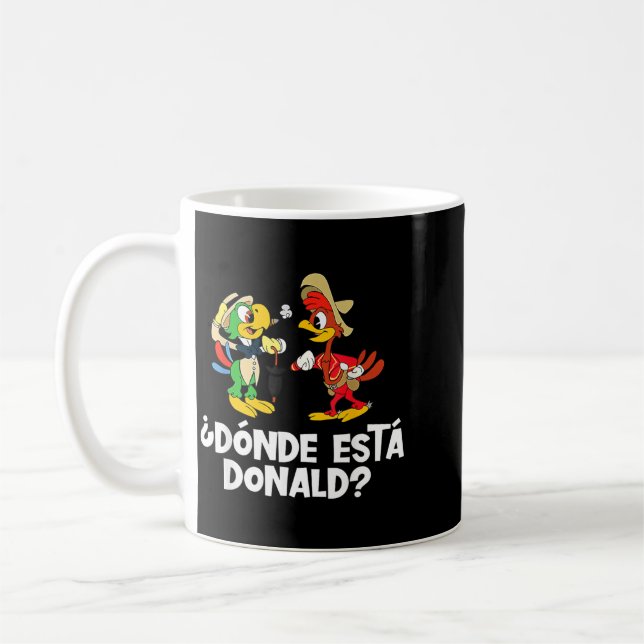 Wheres Donald Coffee Mug (Left)
