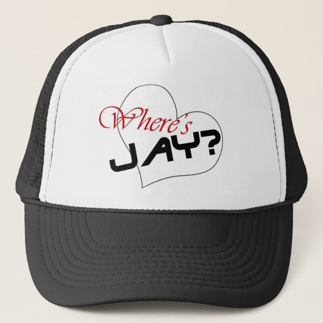 Where's Jay? Trucker Hat (Front)