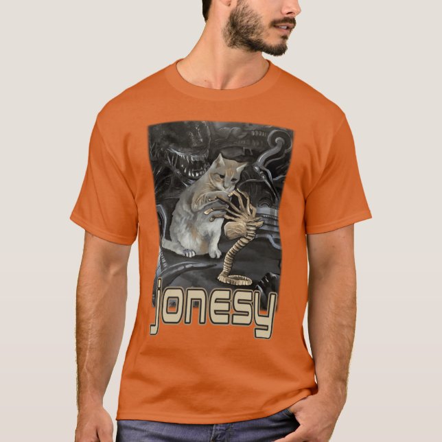 Wheres Jonesy funny T-Shirt (Front)