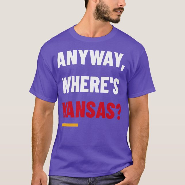 Wheres Kansas T-Shirt (Front)