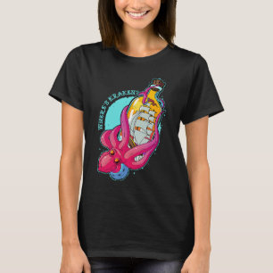 Where's Kraken Octopus Sea Animal Tentacles Octopu T-Shirt