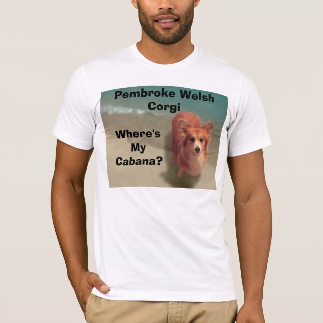 Where's My Cabana? T-Shirt (Front)