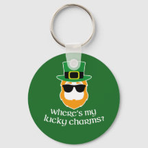 Where's My Lucky Charms? St Patrick Day Leprechaun
