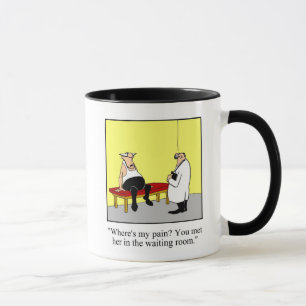 "Where's My Pain?" Humor Mug Gift