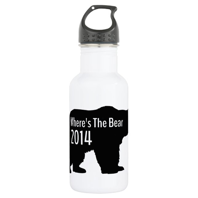 Where's the Bear Stainless Steel Water Bottle (Front)