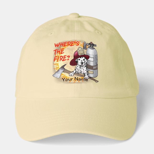 Wheres the Fire Firefighter Hat (Front)