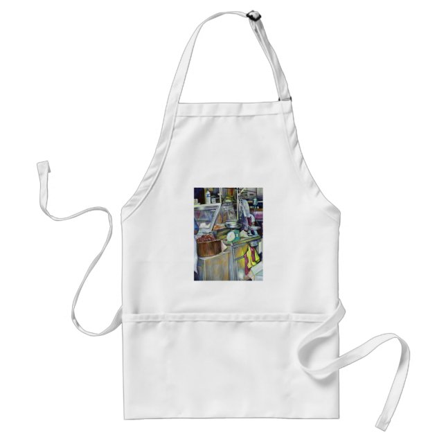 Where's the Fish Head Curry? Singapore Adult Apron (Front)