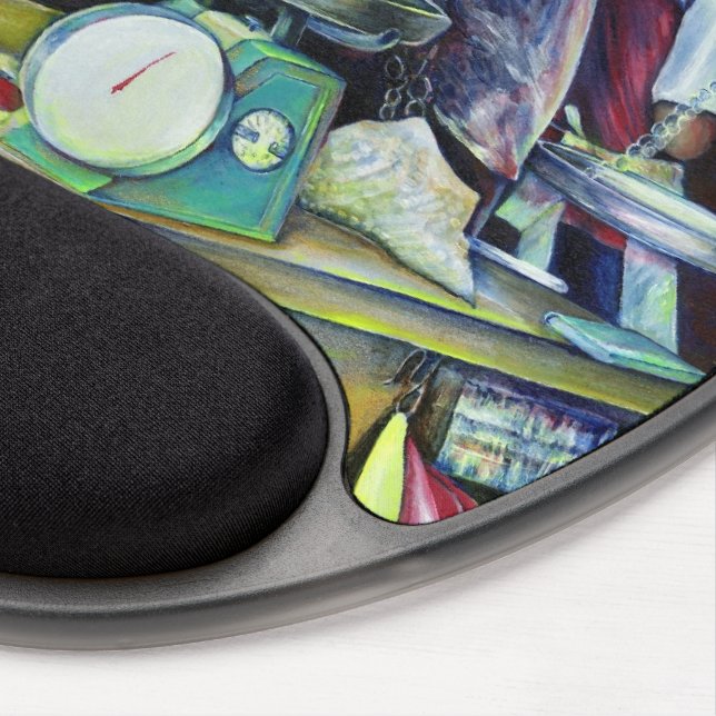 Where's The Fish Head Curry? Singapore Gel Mouse Pad (Right Side)