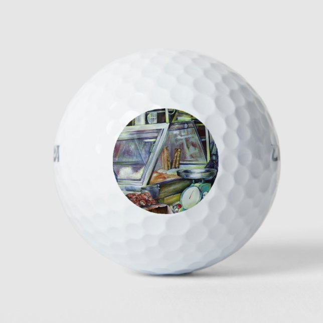 Where's The Fish Head Curry? Singapore Golf Balls (Front)