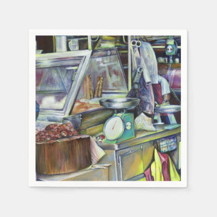 Where's the Fish Head Curry? Singapore Napkins