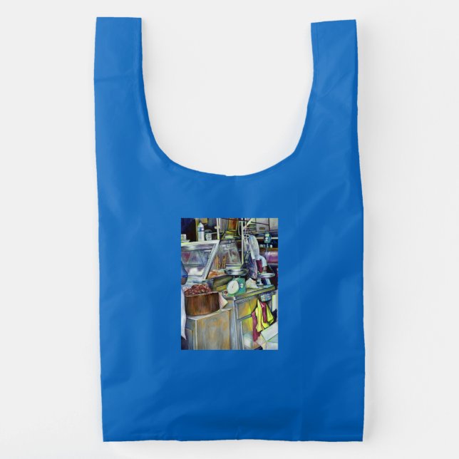 Where's The Fish Head Curry? Singapore Reusable Bag (Back)