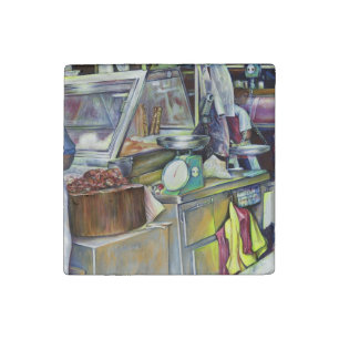 Where's the Fish Head Curry? Singapore Stone Magnet