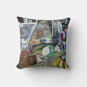 Where's the Fish Head Curry? Singapore Throw Pillow