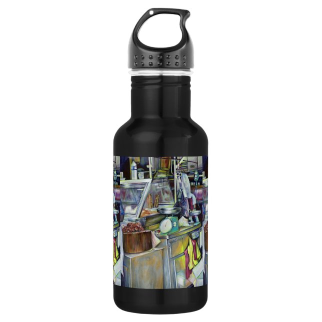 Where's the Fish Head Curry? Singapore Water Bottle (Front)